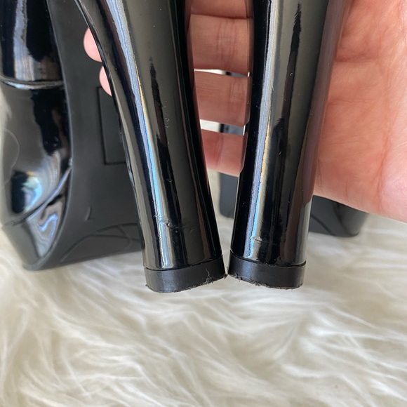 Christian Siriano Patent MaryJane Peep Toe Platform Heels - Picture 7 of 10